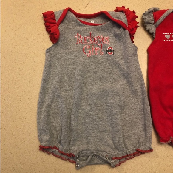 2 Ohio State Rompers - Picture 2 of 3